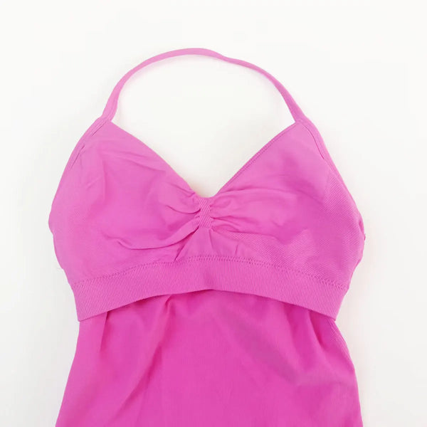 Strappy Yoga Vest with Open Back